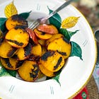 Grilled Peaches with Whipped Mascarpone Cream