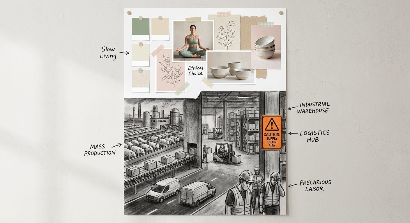 Wellness palette, hard supply chain