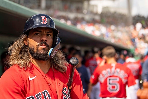 Jorge Alfaro on not making Red Sox' Opening Day roster: 'I try to control  what I can control and whatever happens, happens' – Blogging the Red Sox