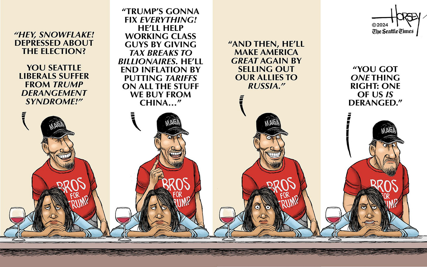 Logic did not drive the Trump voters | The Seattle Times