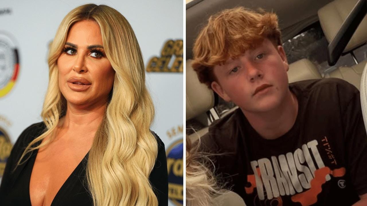 Photo of Kim Zolciak and Kroy Biermann Jr. Photo of Kim Zolciak and Kroy Biermann Jr.