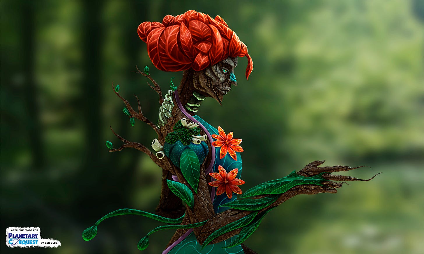 ArtStation - Mother Nature alien