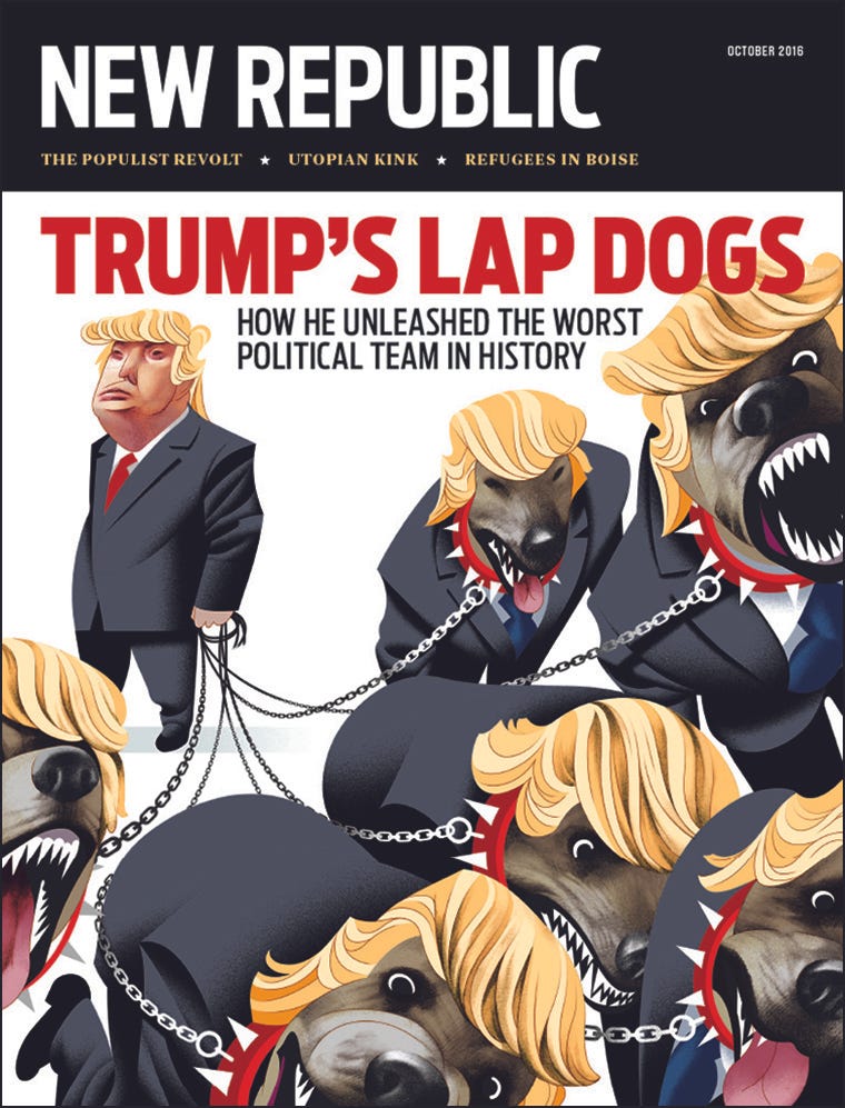 Lap Dogs cover for new republic