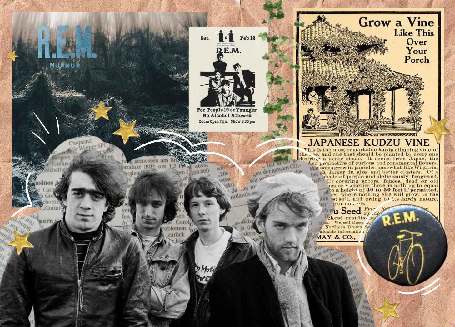 Celebrating 40 years of R.E.M.'s Murmur - by Mia