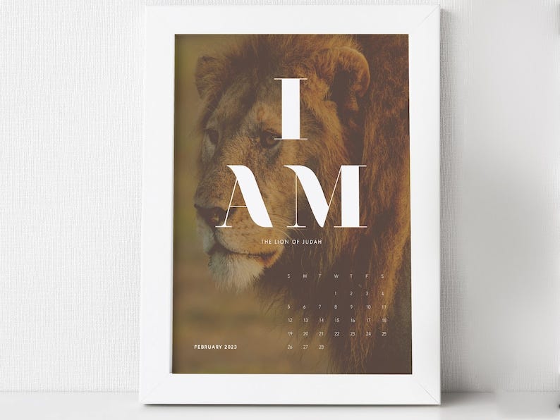 I AM Calendar image 1