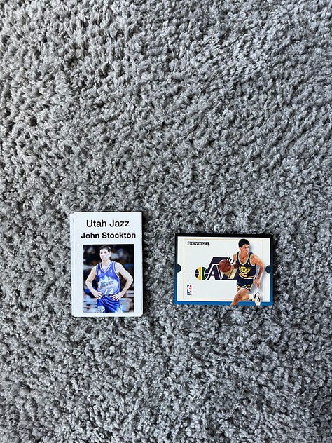 Homemade Basketball Cards