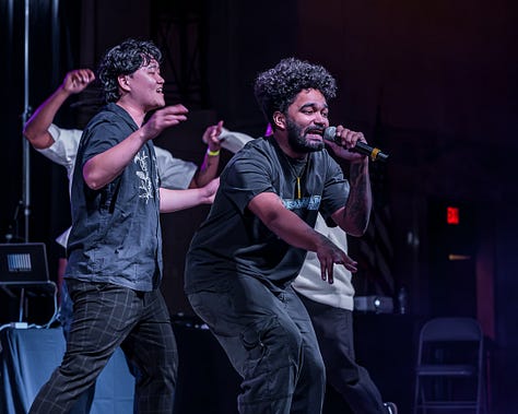 Old Chingu x Tyler Parker (and friends) performing live at Wide Awake Festival.
