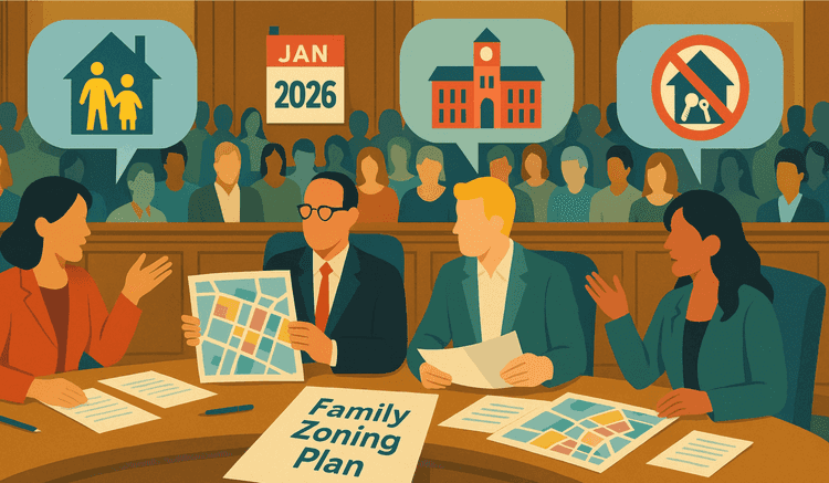 Family Zoning Plan Advances With Amendments Family Zoning Plan Advances With Amendments