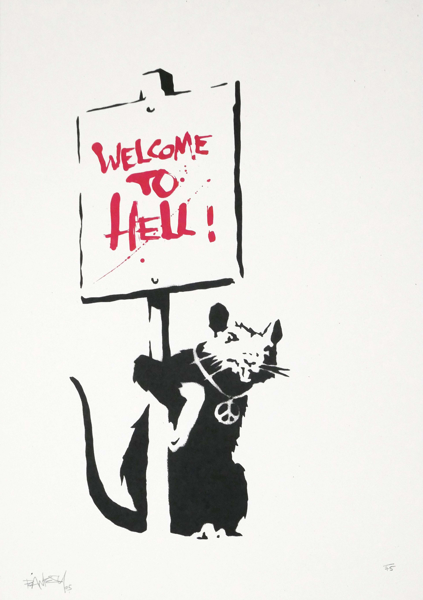 A Guide To Banksy's Rats | MyArtBroker
