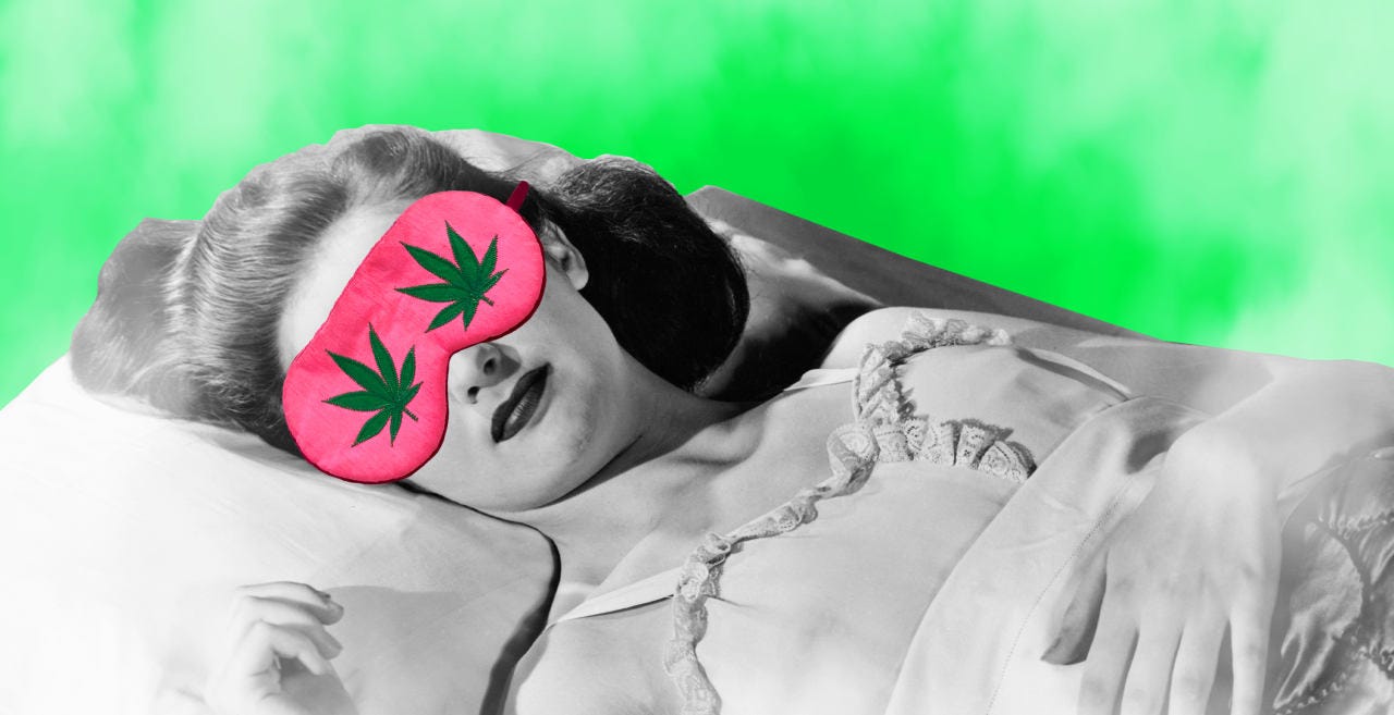 The Trouble With Pot, CBD and Sleep - WSJ