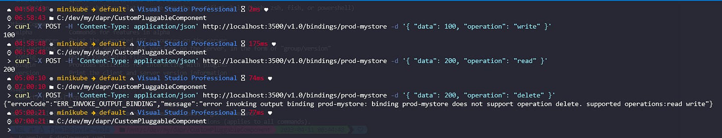 Resultado ejecución comandos