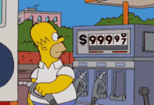 Gas Prices Petrol Station GIF - Gas Prices Petrol Station Homer Simpson -  Discover & Share GIFs