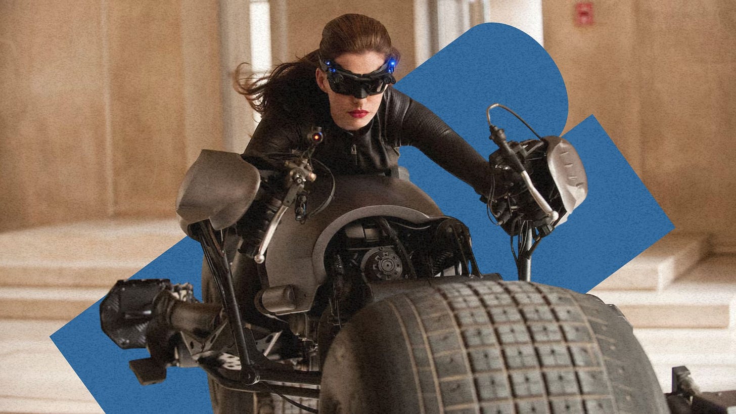 Selena Kyle / Catwoman (Anne Hathaway) in THE DARK KNIGHT RISES | Batman Character Analysis Selena Kyle / Catwoman (Anne Hathaway) in THE DARK KNIGHT RISES | Batman Character Analysis