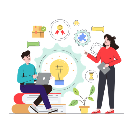 Premium Product Management Illustration pack from Business Illustrations