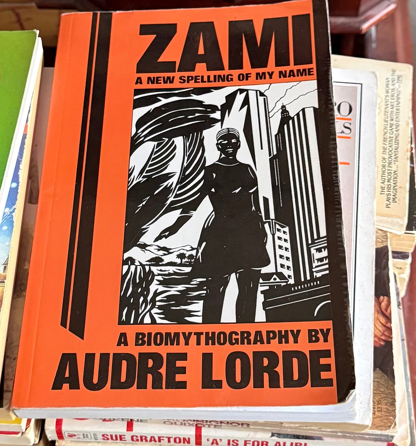 cover of Zami: a new spelling of my name by Audre Lorde