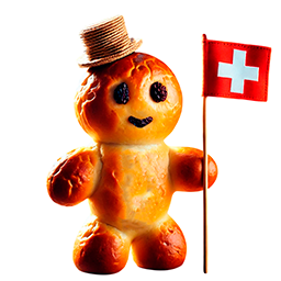 Like a Swiss logo