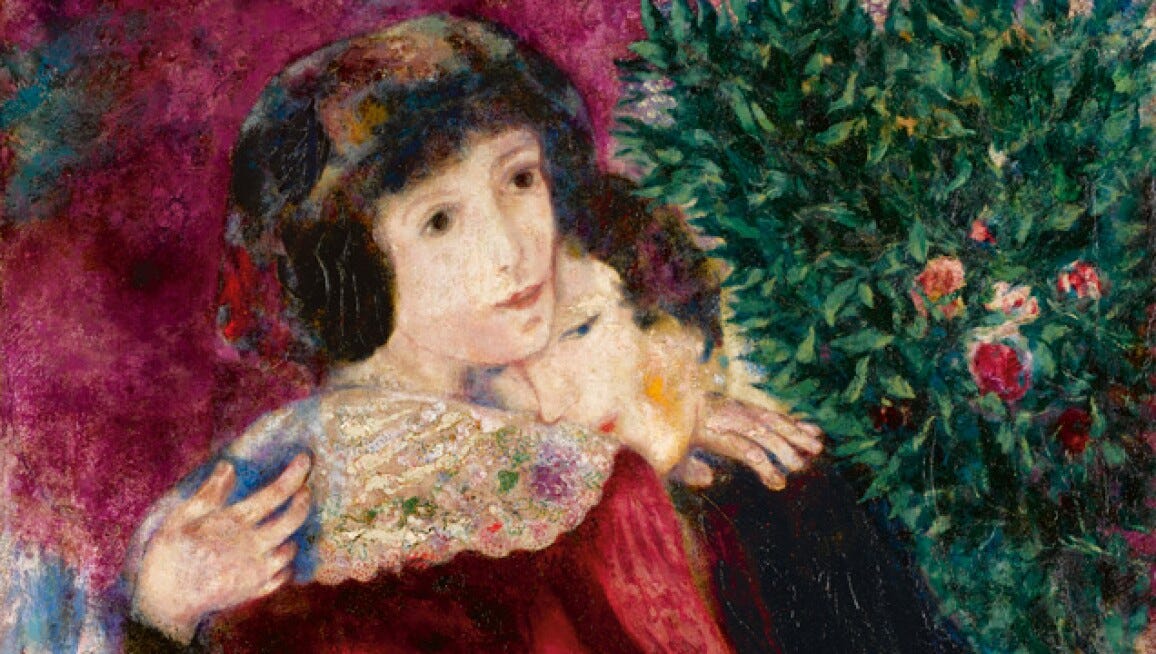 Marc Chagall, Les Amoureux, 1928