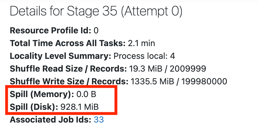 Skew and spill | Databricks on AWS