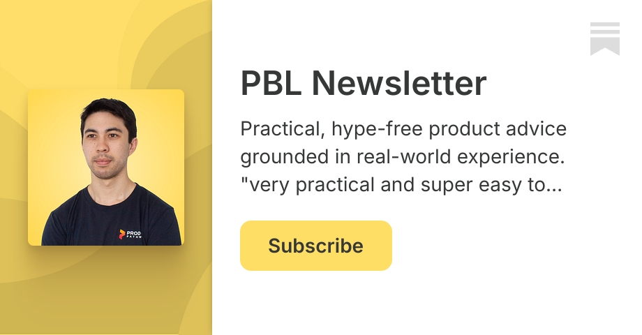 PBL Newsletter | Ant Murphy | Substack