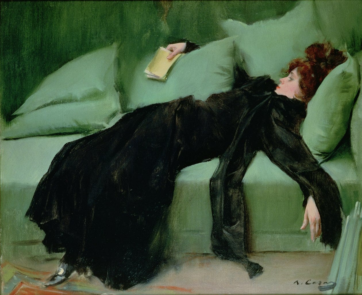 After the Ball by Ramon Casas i Carbo