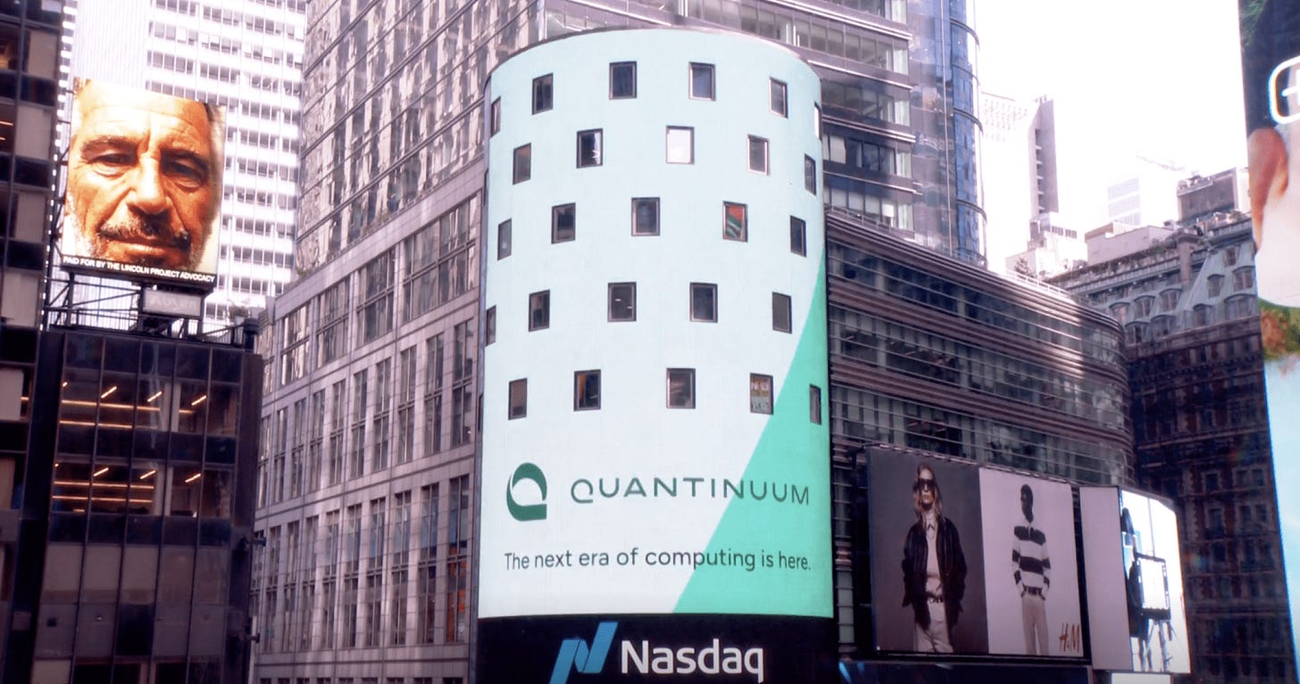 Quantinuum Lists on Nasdaq at $60, 20x Oversubscribed
