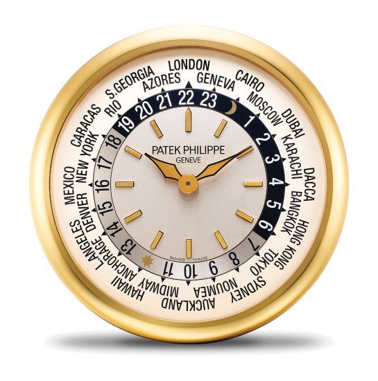 Phillips | Patek Philippe - An attractive brass world time wall clock with  Instruction Manual, Circa 2000s | The Hong Kong Watch Auction: SEVEN Hong  Kong Tuesday, November 27, 2018, Lot 802