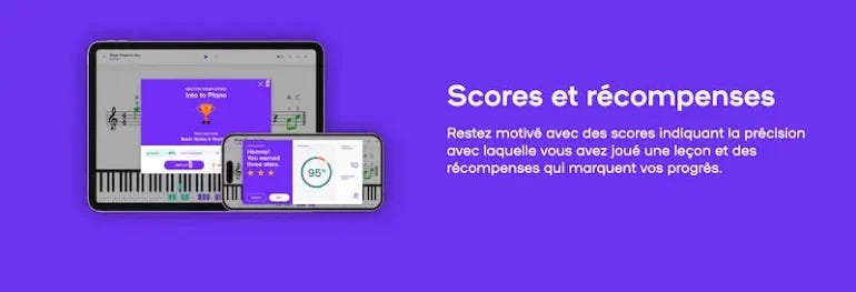Avis playground sessions : l'application piano co-créée par quincy jones, ça vaut le coup ? Playground sessions score recomprense