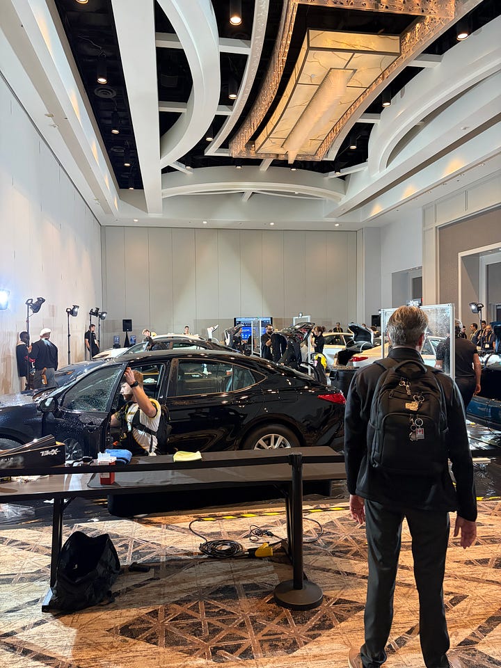 XPEL Installation of window film, color PPF, architectural film, the competition space