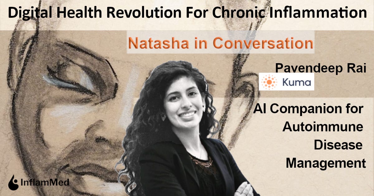 Mixed media collage with a black and white photo Pavendeep Rai in the centre. She is smiling and has long black curls.