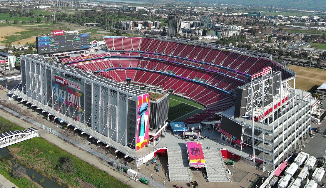 Congrats, Your City Gets to Host the Super Bowl. The Party's 40 Miles Away.  - WSJ