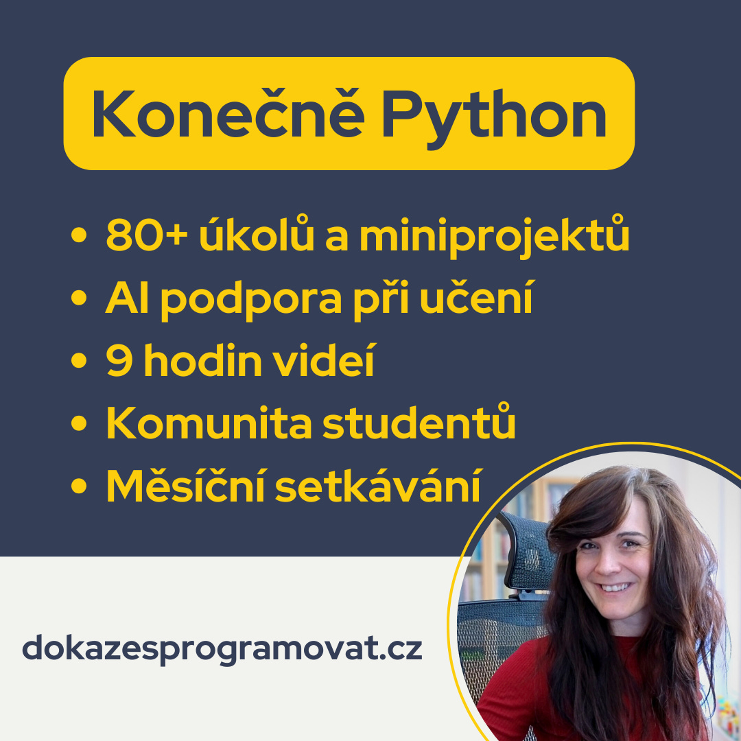 kurz Konečně Python