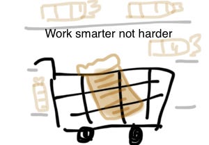 work smarter not harder
