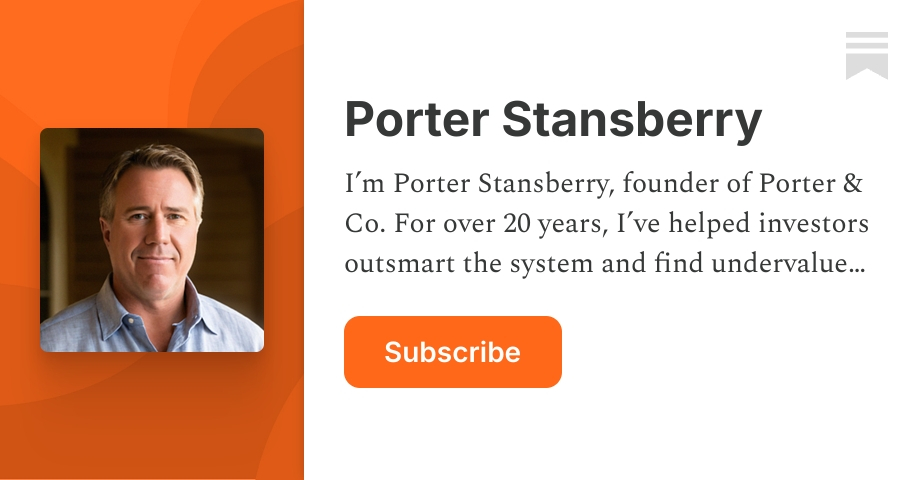 Porter Stansberry | Substack
