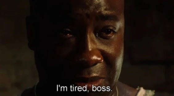 I'm tired, boss Blank Template - Imgflip