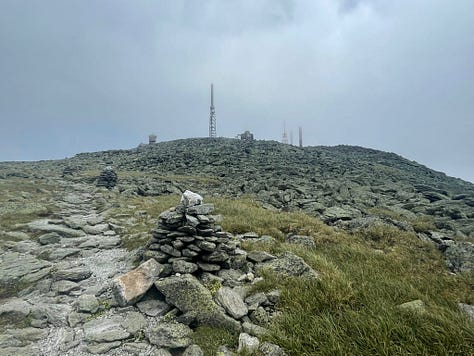 Hiking Mt. Washington NH, Presidential Range HIke, Outdoor adventure, Ammo Ammonoosuc Trail, Cog Railway Photo, Jewell Trail