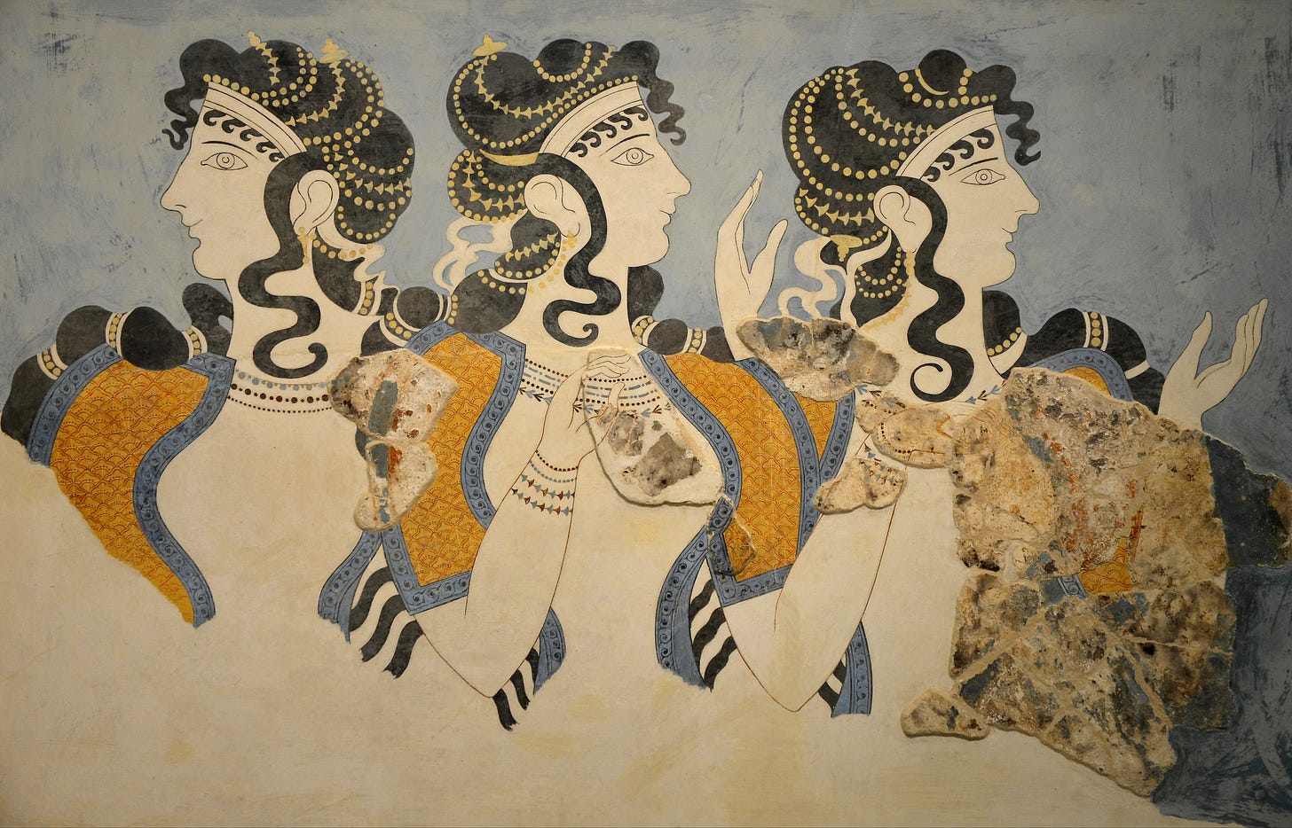 Beauty in the Bronze Age - Minoan & Mycenaean Fashion - World History  Encyclopedia