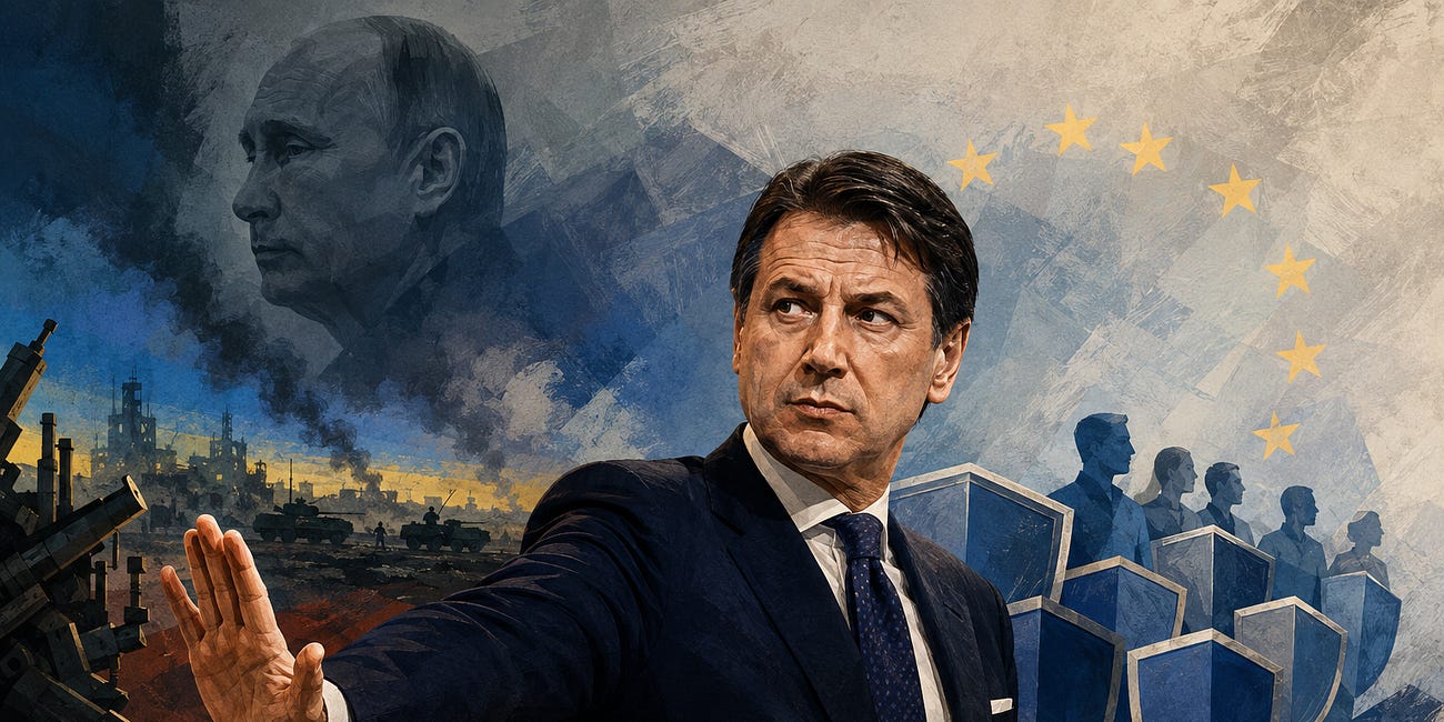 La guerra immaginaria di Conte