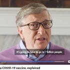 "...we need to make the vaccine available to almost every person on the planet"