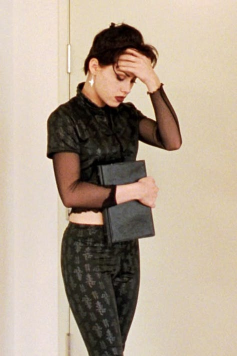 Six stills from the movie The Craft.
