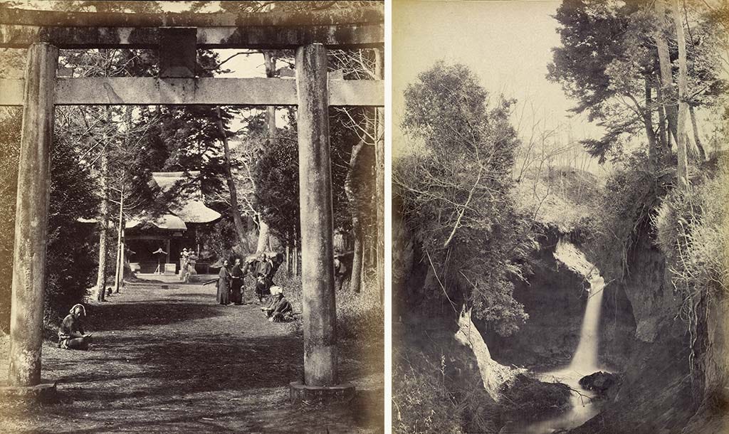 Albumen photos of Jūnisō by Felice Beato, 1863–1868