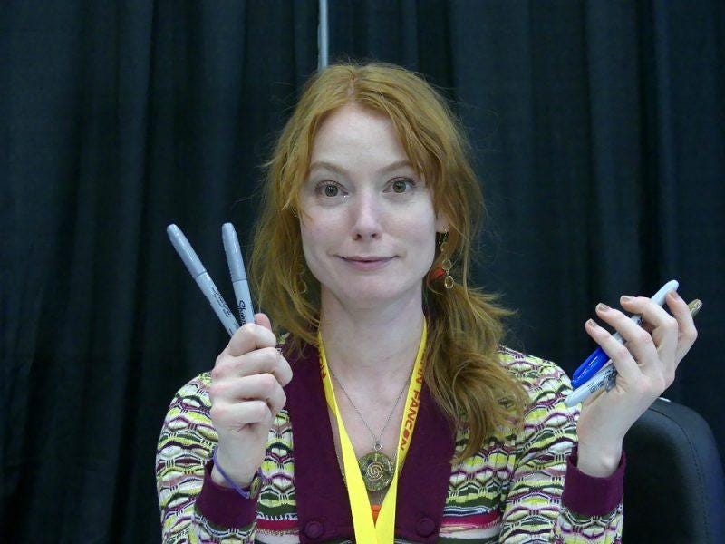 Alicia Witt northern fancon 2017 retouch Alicia Witt northern fancon 2017 retouch