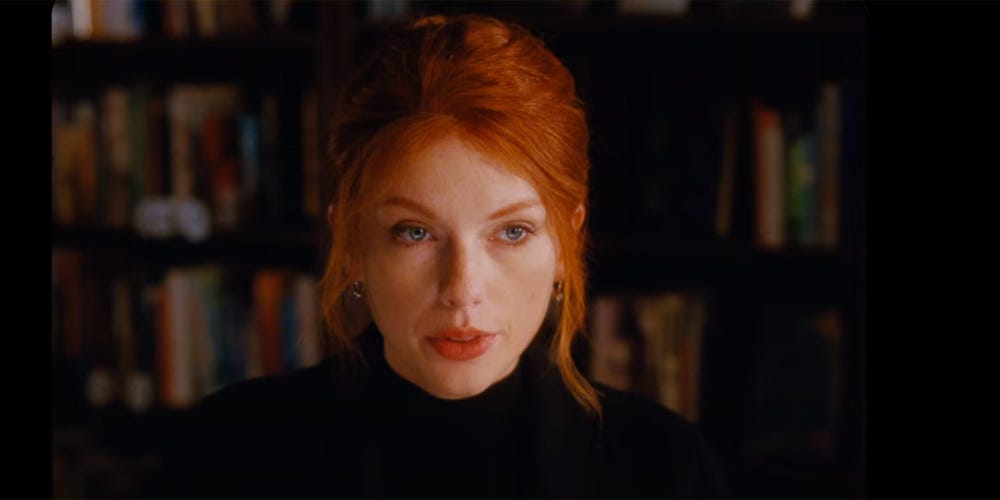 Taylor Swift Has Bright Red Hair in 'All Too Well' Short ... Taylor Swift Has Bright Red Hair in 'All Too Well' Short ...