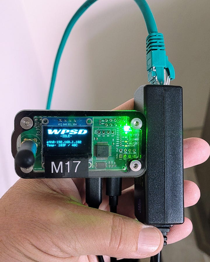 Booting and running with PoE splitter