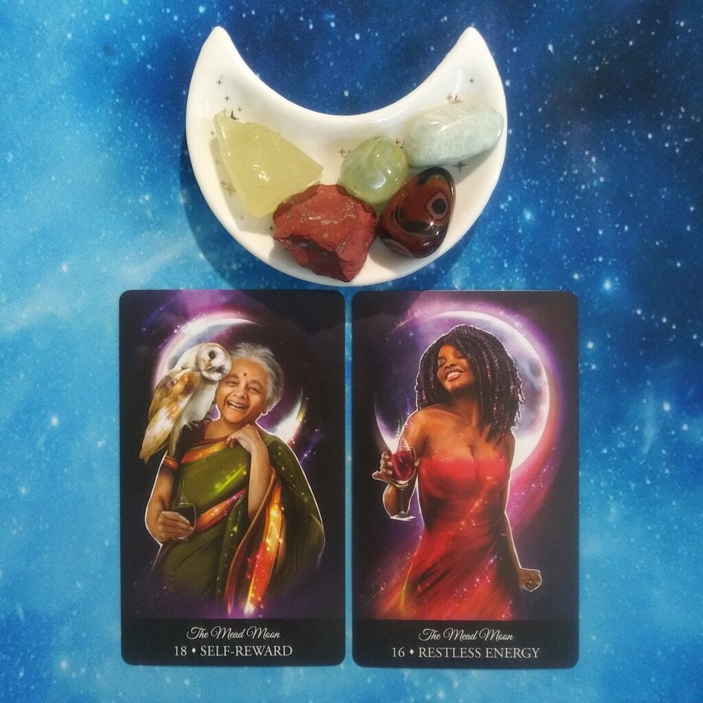 A Message from the Universe ~ Time for Some Fun! The Witching Hour Oracle Cards