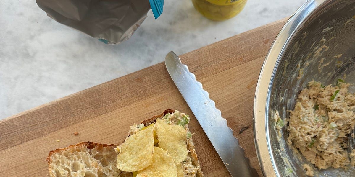 LEMONY TUNA SALAD SANDWICH - ZAYNAB ISSA