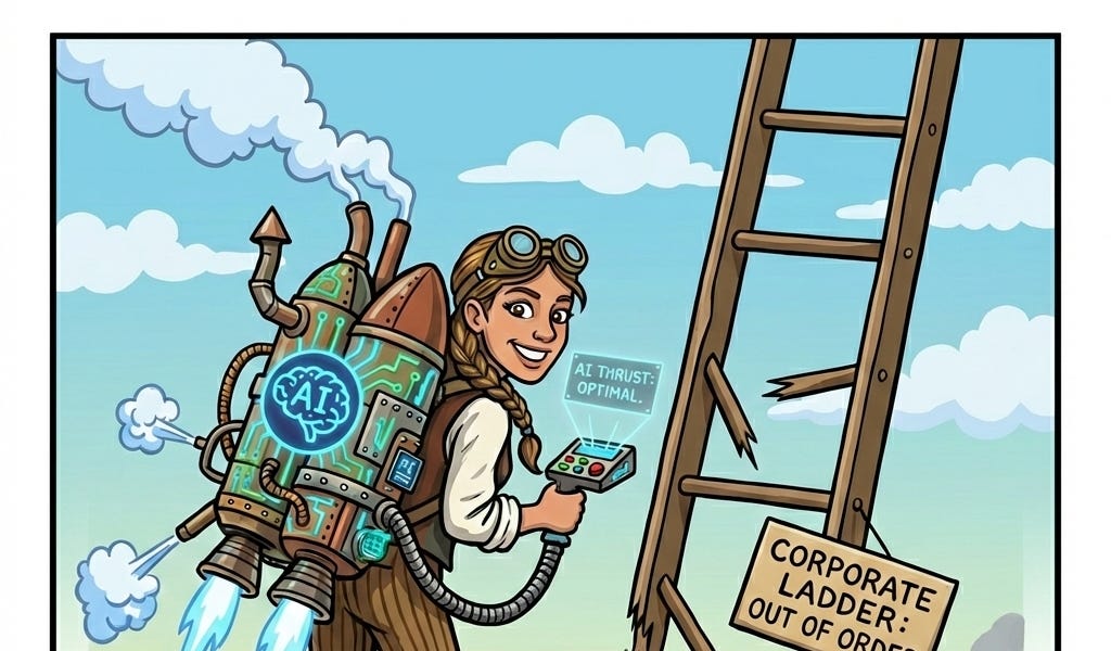 Why High Agency is a Non-Negotiable in 2026 (especially if you're entry level) + 10 Prompts to Build Your Own Ladder