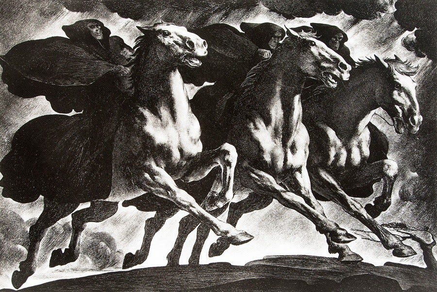 The Three Horseman - Woodmere Art Museum