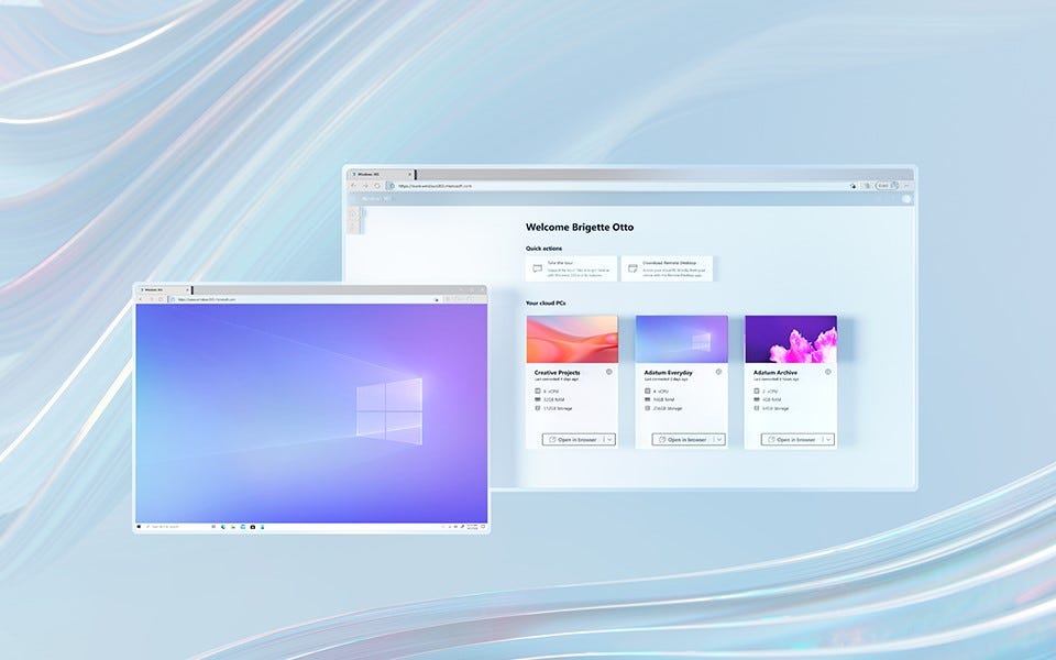Introducing a new era of hybrid personal computing: the Windows 365 Cloud PC | Microsoft 365 Blog Introducing a new era of hybrid personal computing: the Windows 365 Cloud PC | Microsoft 365 Blog