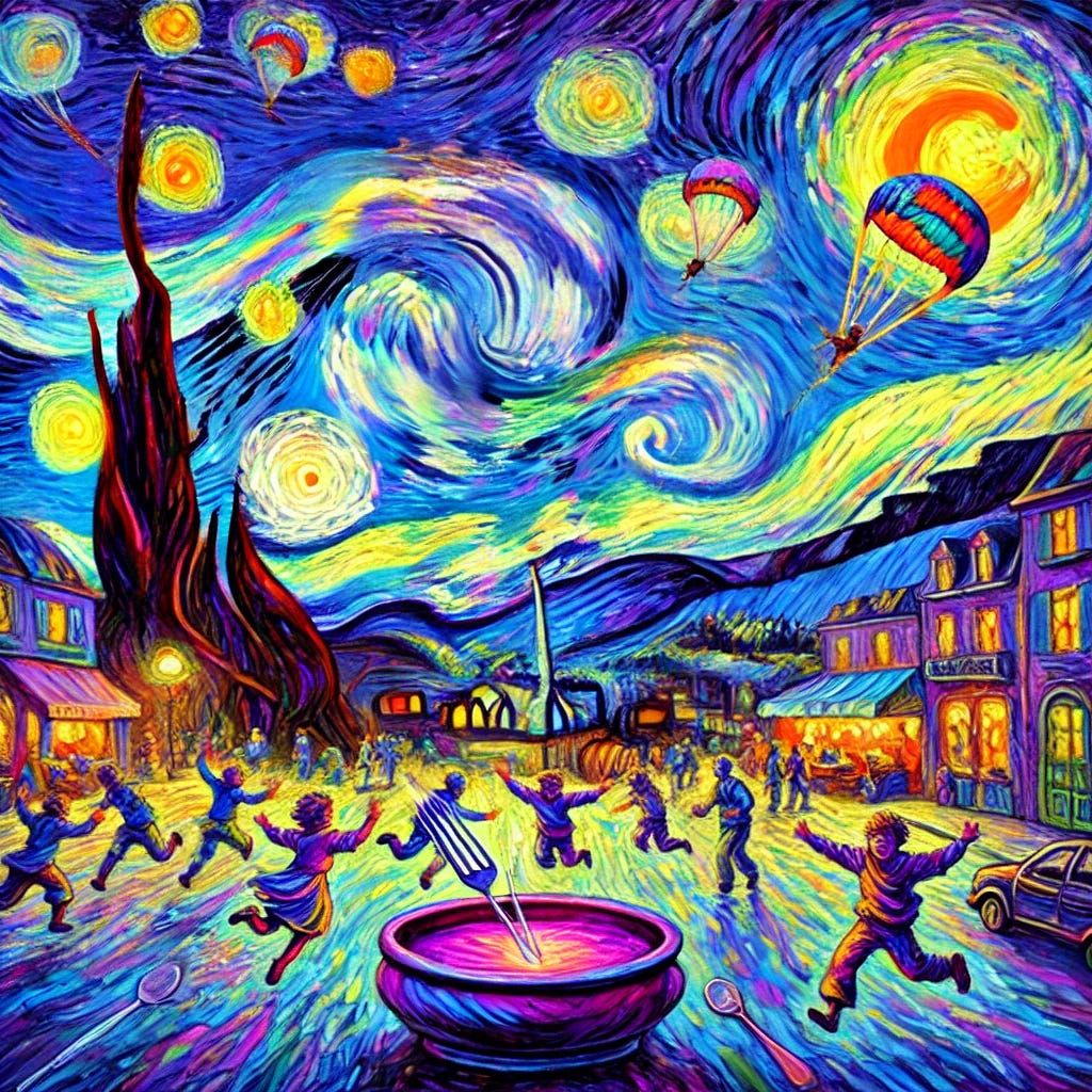 Act VI - Fork Fest at Dusk Act VI - Fork Fest at Dusk