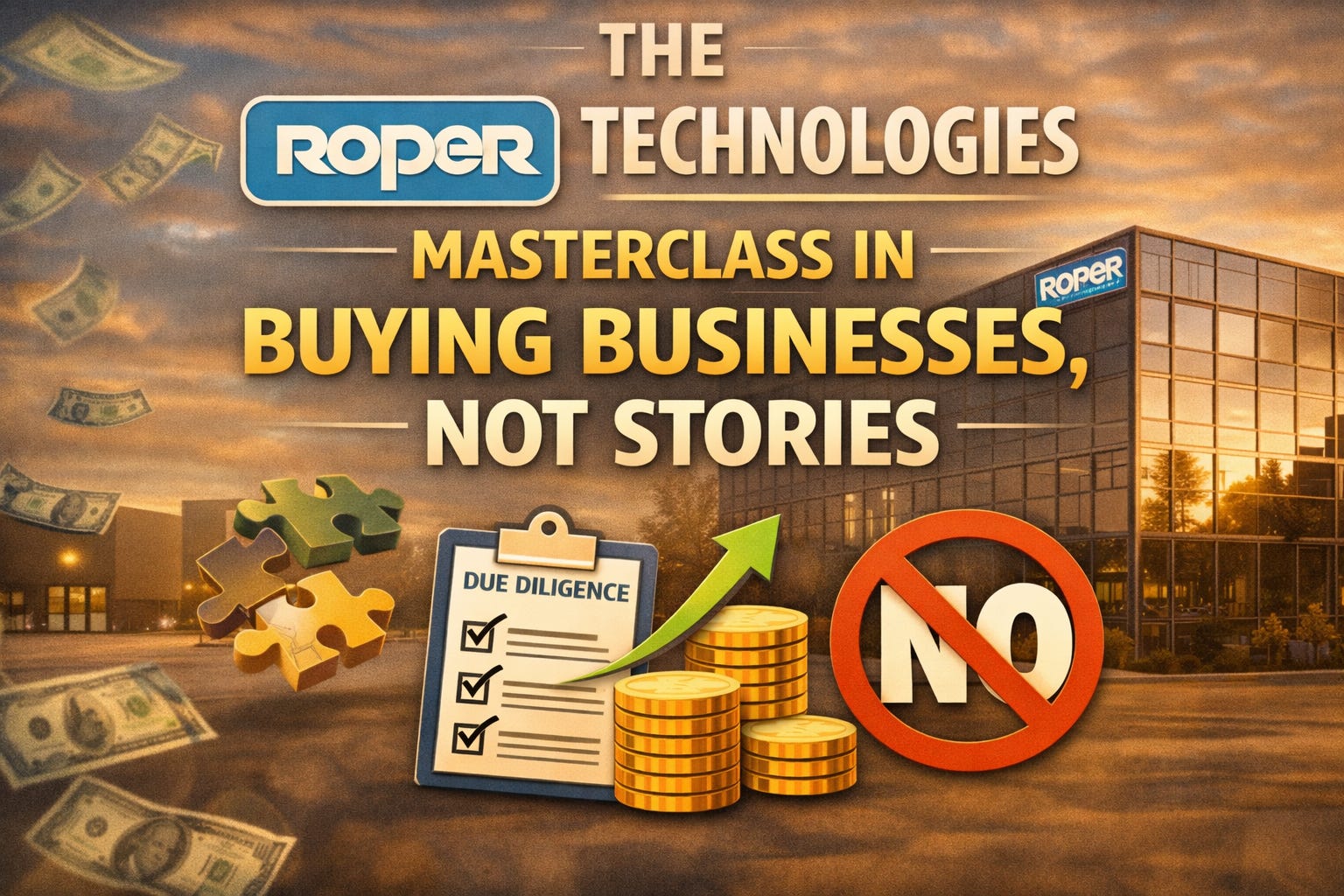 Roper Technologies: The Art of Buying Businesses, Not Stories